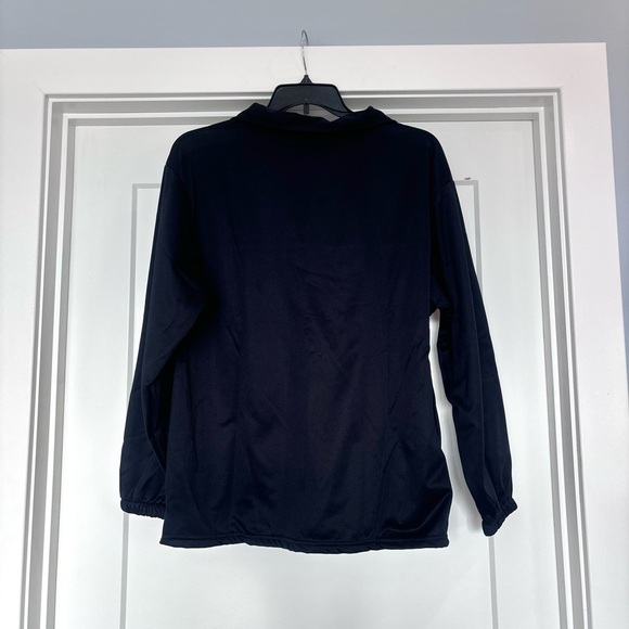 Vintage Black Olympic Committee USA Full Zip Lined Warm Up Track Jacket Size XL - Picture 11 of 16